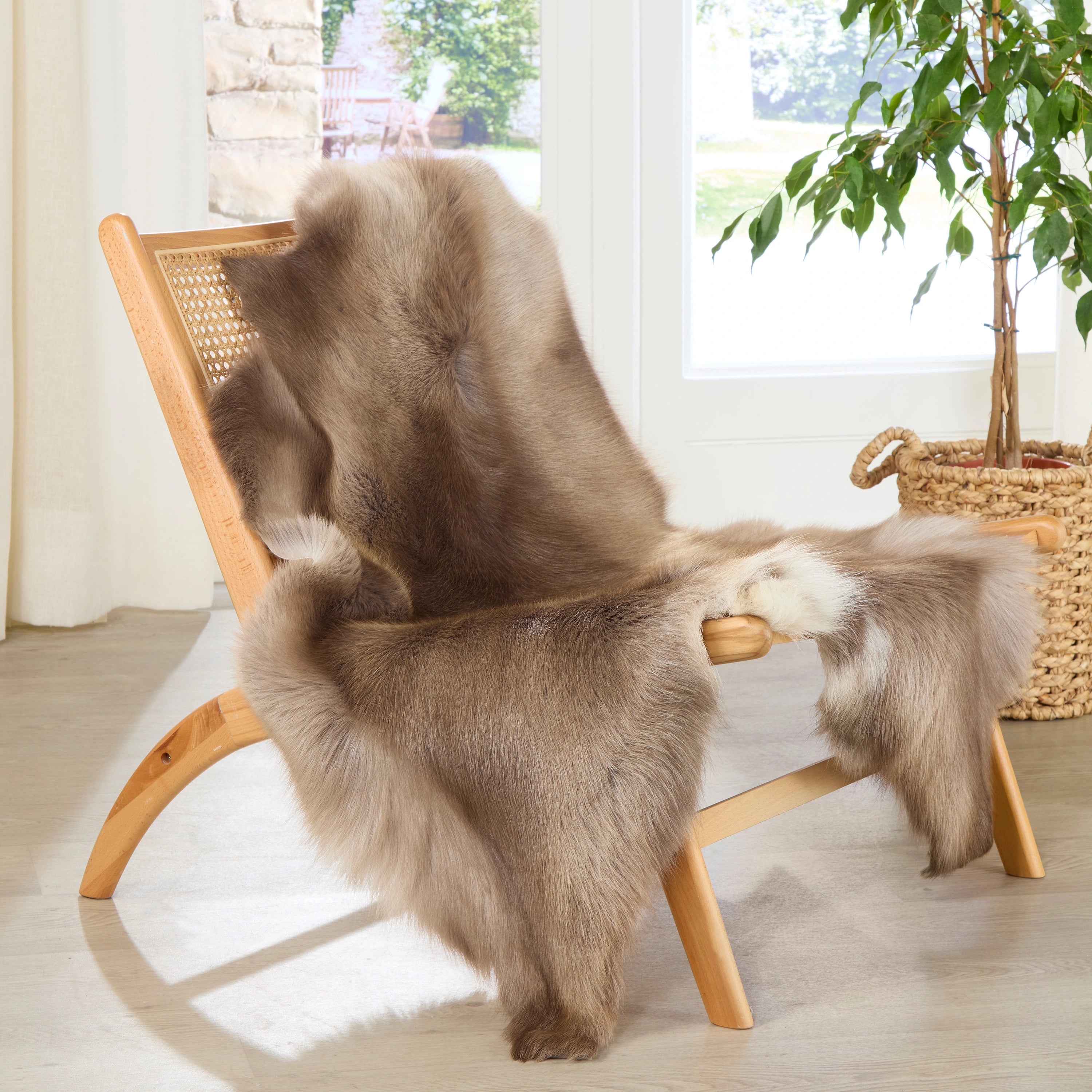 Dark Coloured Reindeer Hide